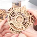 Miniatyrbild 2 av 5: 3D Träpussel Prydnader Kalender Växlande Modell Crea
