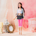 Miniatyrbillede 5 af 5: 8 stk. 30 cm dukketilbehør tøj Fashionable top plus bukser