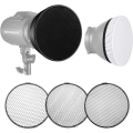 Miniatyrbilde 1 av 5: 18cm Standard Reflektor Soft Diffuser med 20/40/60 Graders Honning