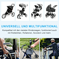 Miniatyrbillede 4 af 5: En grå universel flaskeholder er anvendelig til cykler, barnevogne