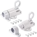 Miniatyrbillede 1 af 5: 2 stk. automatisk dørgreb, fjederlås i aluminiumlegering, Alumi J