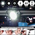 Pikkukuva 2 / 5: 2 kpl LED-polkupyörän valot, polkupyörän etu- ja takavalot, USB