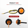 Miniatyrbilde 2 av 5: 10 stk 3/4” runde klaring LED front bak side indikator Bu
