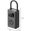 Miniatyrbillede 5 af 5: Bil Luftpumpe, Xiaomi Mi Luftpumpe 2, Bærbar Elektrisk Kompressor, Indbygget Lommelygte, Præcis Batteriniveauvisning