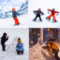 Miniatyrbilde 5 av 5: Barne vinterhansker, snøtette, vanntette, isolerte utendørs snøhansker