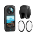 Miniatyrbild 3 av 4: Insta 360 Silikonfodral Kroppsskydd 1 st Svart för Insta360 X3