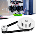 Miniatyrbillede 3 af 5: Timing remskiver og timingremme 20/60 timingrem nøgle aluminium ti