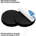 Miniatyrbillede 2 af 5: 80 stk møbelfiltpuder (sort, diameter 2,5 cm, tykkelse 2 mm)