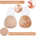 Miniatyrbilde 2 av 5: M Strapless usynlig selvklebende BH for kvinner gjenbrukbar Push Up In