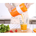 Miniatyrbillede 1 af 5: Orange 2stk Manuelle Juicer, 2stk Juicer Easy Juice Squeezer Manu