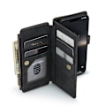 Miniatyrbilde 2 av 5: iPhone 13-deksel lommebok for kvinner og menn, mote holdbar PU-lær