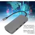 Pikkukuva 2 / 5: Kantava telakan asema, 10 in 1 USB C telakan asema, monitoiminen telakan asema, HD Multimedia Interface, USB3.0, USB2.0 X 2