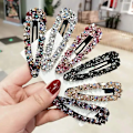 Miniatyrbillede 1 af 6: Funklende AB Krystal Hårklemmer Fashion Store Hårspænder Bryllup