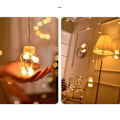 Miniatyrbillede 4 af 5: LED gardinlampe, ønskebold, pigehjerte, romantisk soveværelse
