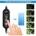 Pikkukuva 4 / 5: Akvaarion LED-valo 28 cm kaukosäätimellä, LED-valo ajastuksella