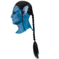 Miniatyrbillede 4 af 5: Halloween maske latex hovedbeklædning lysende den samme Avatar