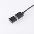 Pikkukuva 4 / 4: 20 kpl USB-urosliittimen suojatulppa pölyä vastaan, 13 mm x 5 mm USB-tulppa silikonisuojakannet valkoinen