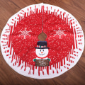 Miniatyrbilde 2 av 4: 78cm Juletrær Rund Skjørt Base Gulvmatte Deksel Xmas O