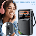 Pikkukuva 3 / 5: FM/AM/SW - Kannettava Mini Radio - Hätäradio - Musta
