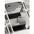 Miniatyrbilde 4 av 5: Modellsett - VW T1 Samba Bus, Rød/Hvit Volkswagen bussmodell retr