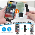 Miniatyrbillede 4 af 5: Trådløs Lavalier Lapel Mikrofon til iPhone iPad, Mini Optagelse