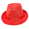 Miniatyrbillede 3 af 3: Glitterhat, unisex, diskoudstyr, diskop tilbehør, karneval, fa