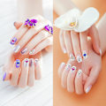 Miniatyrbillede 5 af 5: 10 stk. planet negle sten, legering diamant krystal charme luksus