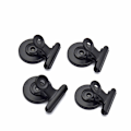Miniatyrbillede 4 af 4: 10 x 50mm Sorte Bulldog Bindende Papirclips / Metalhængslede Folde