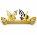 Miniatyrbilde 2 av 5: 50 stk Butterfly Papir Serviettring 3d Butterfly Serviettholder