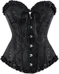 Kvinners Snøring Overbyst Korsett Bustier Lingeri Kroppsshape