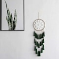 Miniatyrbillede 4 af 5: Macrame drømmefangere til soveværelse - Kvast vægophæng håndlavet