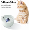 Miniatyrbild 3 av 5: 12 st kattfontän skumfilter, kattfontän ersättningsfilter