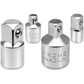 Miniatyrbillede 1 af 5: 4 stk. Ratsjet Adapter Sokkel Adapter Sæt 1/2\" til 3/8\", 3/8\" til 1/2\", 1/4\" til 3/8\", 3/8\" til 1/4\" Sokkel og Bit Reducerende Adapter