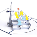 Miniatyrbillede 4 af 4: 3D Pop Up [Fødselsdagskort] [Hilsningskort] [Dimissionskort] med