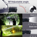 Miniatyrbillede 4 af 5: LED-hovedlampe genopladelig, 90000 lumen superlys hovedlampe
