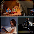 Miniatyrbilde 6 av 6: LED-halsleselampe, sengelampe, justerbar lysstyrke