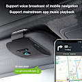 Miniatyrbillede 4 af 5: Bluetooth Bil Kit SP09 Trådløs Bluetooth Højttaler Håndfri Bil