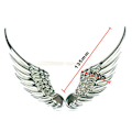 Pikkukuva 2 / 2: 3D-siipitarrat (1 pari) (hopea) Metalliset autotarrat