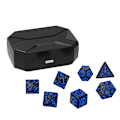 Miniatyrbillede 1 af 5: D&D Genopladelige LED Terninger (Blå)