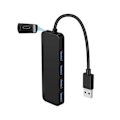Miniatyrbillede 2 af 5: 4-port USB Hub 3.0, T-Sound USB-splitter til bærbar computer, Ps4-nøgle