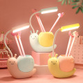 Miniatyrbillede 3 af 4: Tegneserie opladningsbordlampe, studie LED øjenbeskyttelsesbordlampe,