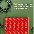Miniatyrbillede 3 af 5: Julekalender Puslespil 1008 Brikker 24 Dages Nedtælling til Jul Julekalender, Julegaveideer til Børn Annonce Style 1