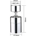 Miniatyrbilde 3 av 5: 1PCS Universal Faucet Joint, Rotating Extension Shower Nozzle, Du