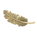 Miniatyrbild 1 av 5: 3 st Metallhårklämmor Fjäder Guld Silver Fjäderhårklämmor Kvinna