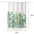 Miniatyrbillede 2 af 5: Mildew Proof Bruseforhæng 180x200cm, Maskinvaskbart Bruseforhæng