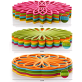 Miniatyrbilde 4 av 5: Silikonunderlag - Trivet-matte - Kjøkkenunderlag for gryter/varme disker