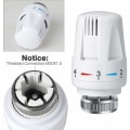 Miniatyrbillede 4 af 5: 4 stk. radiator termostathoved, TRV M30 x 1,5 radiator termostatventil