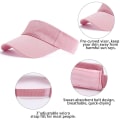 Miniatyrbilde 3 av 5: Justerbar solhatt Golf solhatt Tennis solhatt Sportshatt Dame