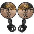 Miniatyrbillede 1 af 2: Cykel Spejle, 2stk Cykel Cykling Bak Spejle Justerbar R