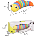 Miniatyrbilde 5 av 5: Fidget Slug Toy, Sensorisk Slug Skrivebordsleker Lindring Anti-Angst